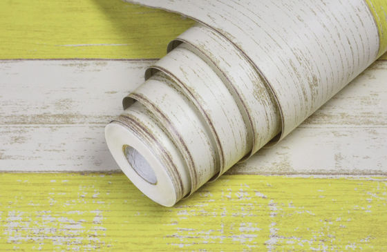 5m/Roll Self Adhesive Wood Grain PVC Wallpaper Sticker