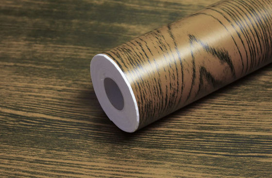 5m/Roll Self Adhesive Wood Grain PVC Wallpaper Sticker